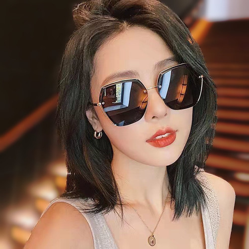 墨镜女防紫外线遮阳防晒眼镜开车偏光太阳镜大脸显瘦显脸小高级感