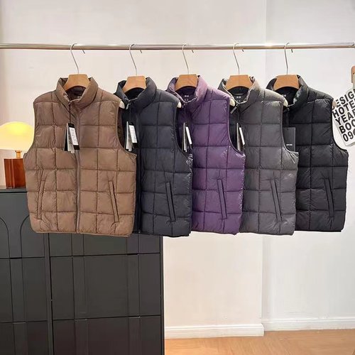 男装/女装空气棉服背心便携式保暖立领马甲无袖坎肩夹克483632