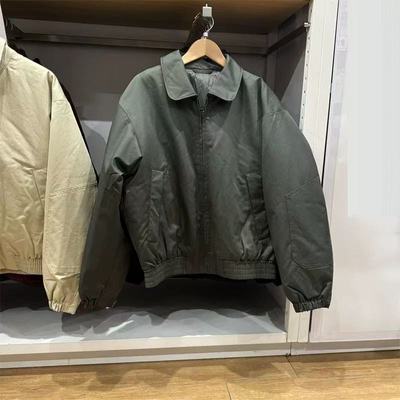 日单合作款男装女装空气棉服休闲工装短茄克外套夹克上衣479411