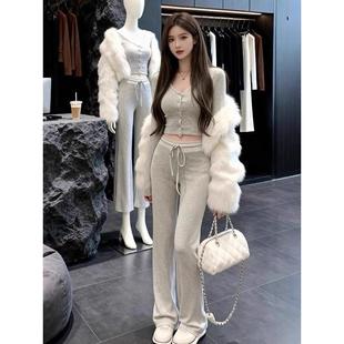 欣旺官图随心裁莫代尔260克11韩系时尚 甜辣上衣两件套 秋冬季