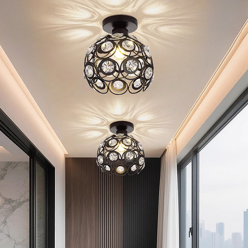 现代简约美式过道走廊玄关入户门厅阳台楼梯led铁艺镂空吸顶灯,家装灯饰光源,厨卫/阳台/玄关/过道吸顶灯,淘宝优惠券,粉丝福利购,淘宝优惠卷