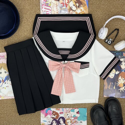 樱町月三本满襟水手服日系JK制服