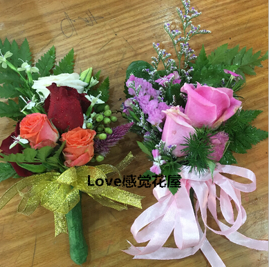 上海胸花婚庆胸花商务会展会议开会胸花鲜花支持高端定制