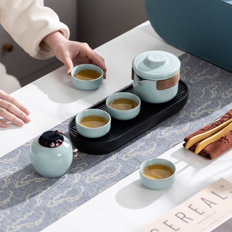 汝窑旅行茶具商务伴手礼