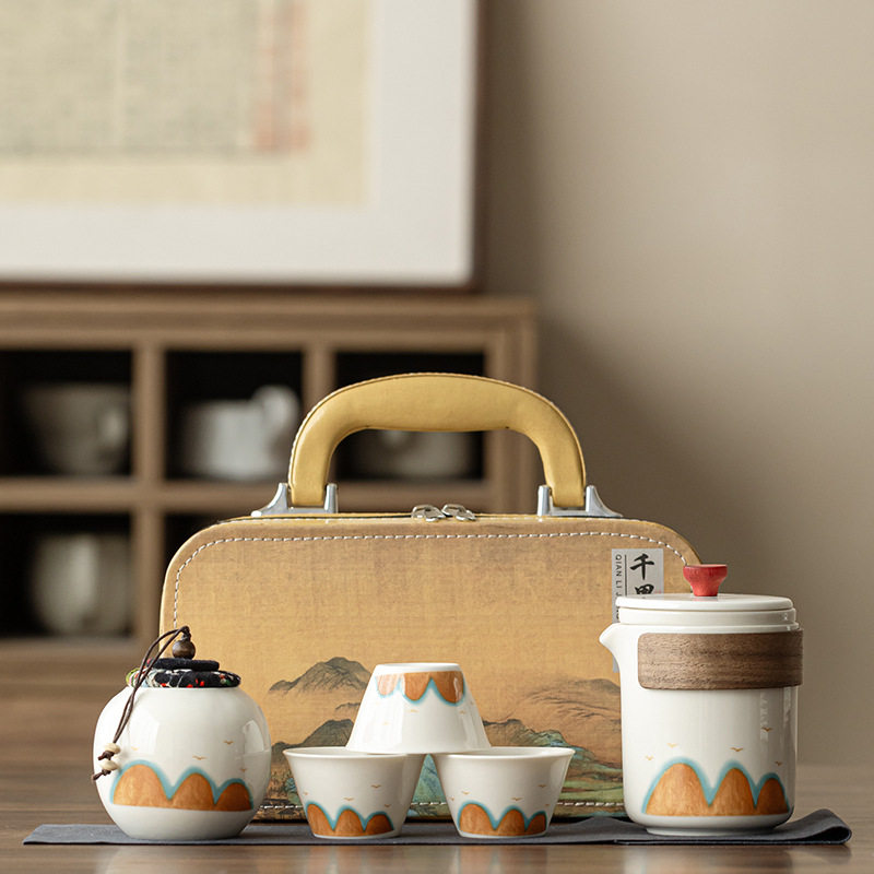 山水茶具旅行礼215515