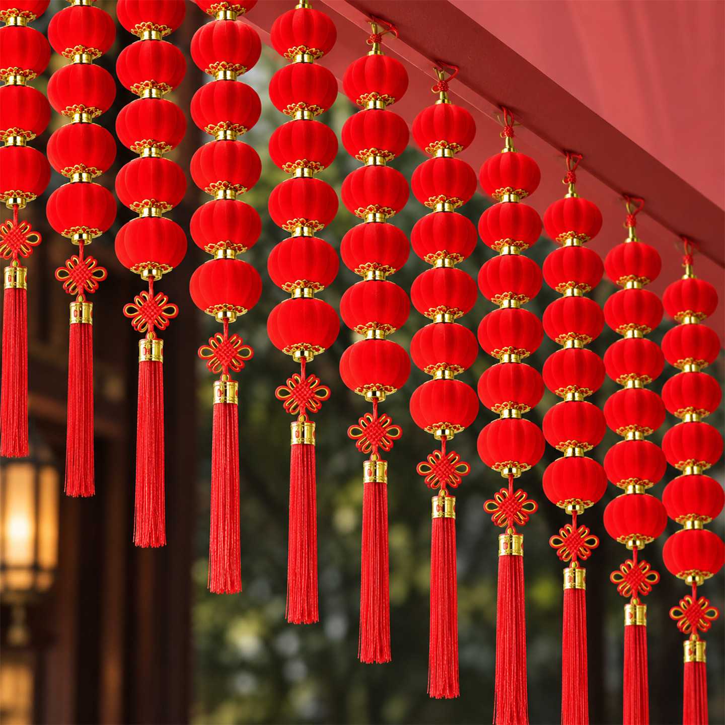 2027羊年新年灯笼串61