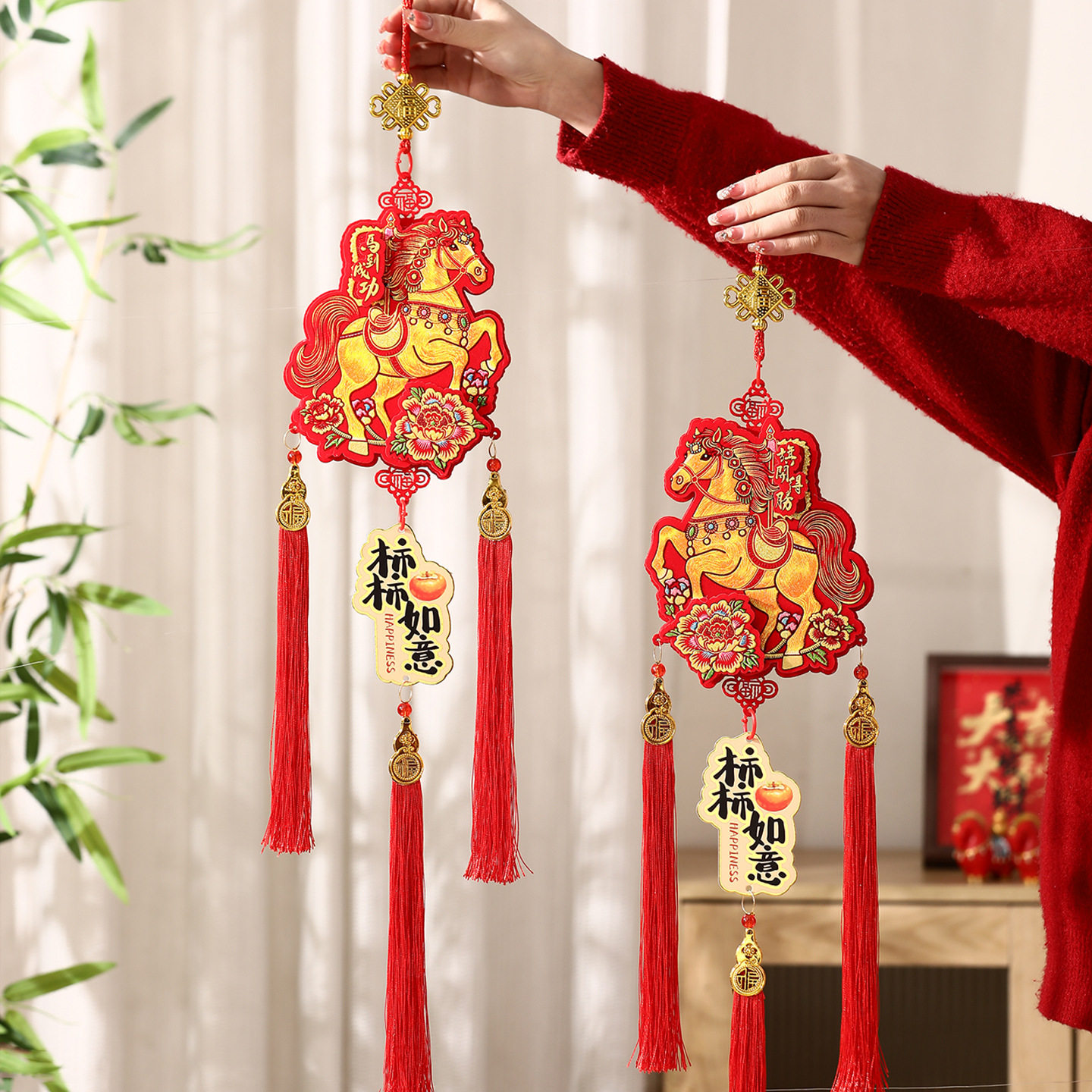 2026新年春节过年醒狮挂件福字氛围贺年挂饰节庆用品马年装饰批货,节庆用品/礼品,节日装扮用品,淘宝优惠券,粉丝福利购,淘宝优惠卷