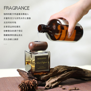 高级酒店无火香薰补充液香薰机家用精油室内大瓶香水厕所除臭香氛