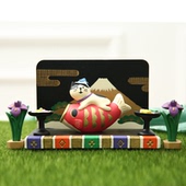 ZAKAK杂货鲤鱼猫富士山屏风摆拍道具拍摄桌面摆件