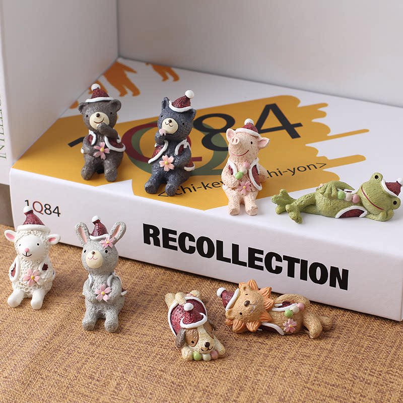 zakka杂货仰望星空 圣诞 樱花摆件 桌面电视柜拍摄拍照道具装饰品