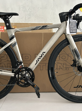 JAVA公路车AURIGA御夫座新款油刹24变速桶轴弯把铝合金破风公路车