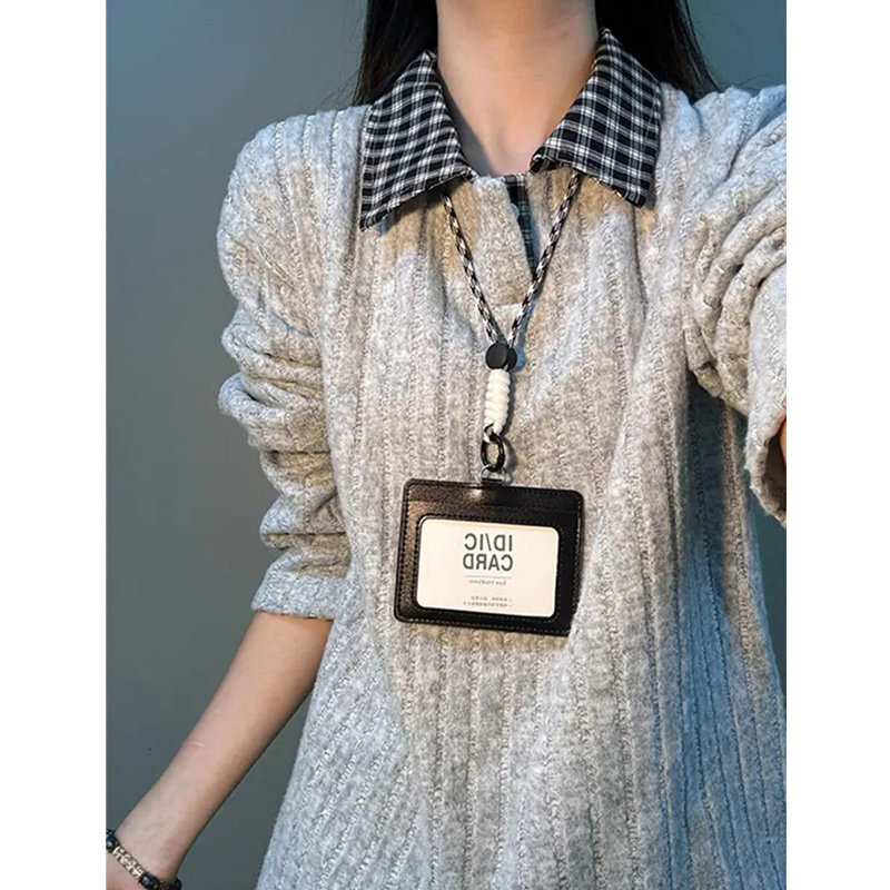 美式格子polo衫卫衣男款冬季加绒加厚条纹长袖t恤翻领内搭打底衫