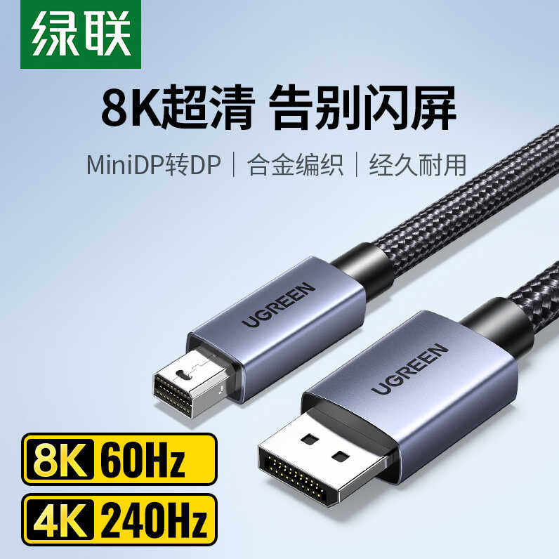 绿联1.4版迷你8k小dp转大DP线