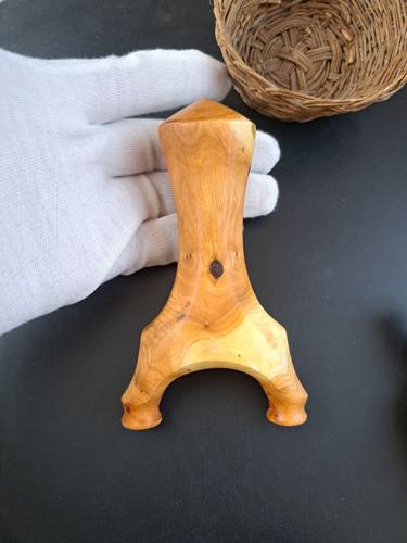 火琉璃原叉手工三花聚顶天罡弹弓75弓门16撑头户外竞技精准原木弓