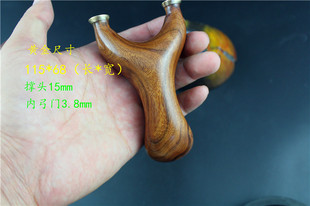 沙漠铁实用龅牙飞虎弓铜撑头花瓶头龅牙弹弓户外把玩收藏送礼弹弓