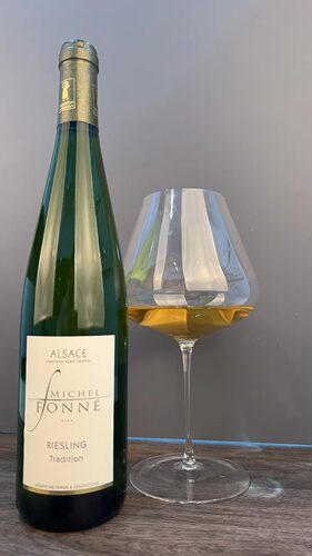 法国进口阿尔萨斯Alsace 产区福纳酒庄闭眼入款雷司令干白葡萄酒