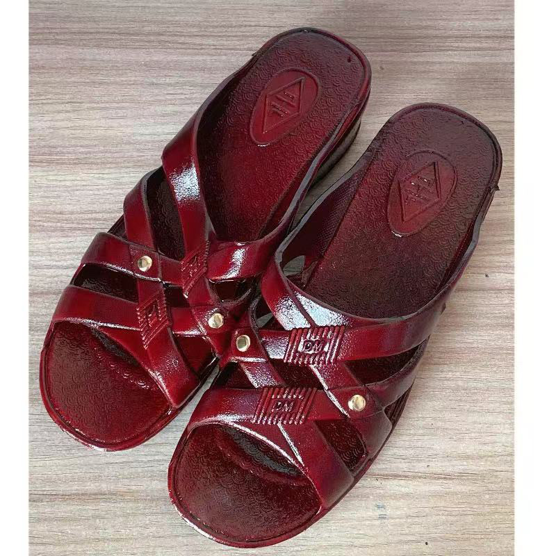 塑料妈妈凉拖鞋女夏季外穿中底中老年人女拖老人舒适油拖0338,女鞋,一字拖,淘宝优惠券,粉丝福利购,淘宝优惠卷