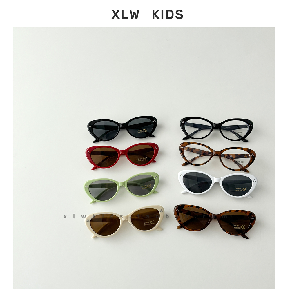 ins风凹造型2025儿童墨镜