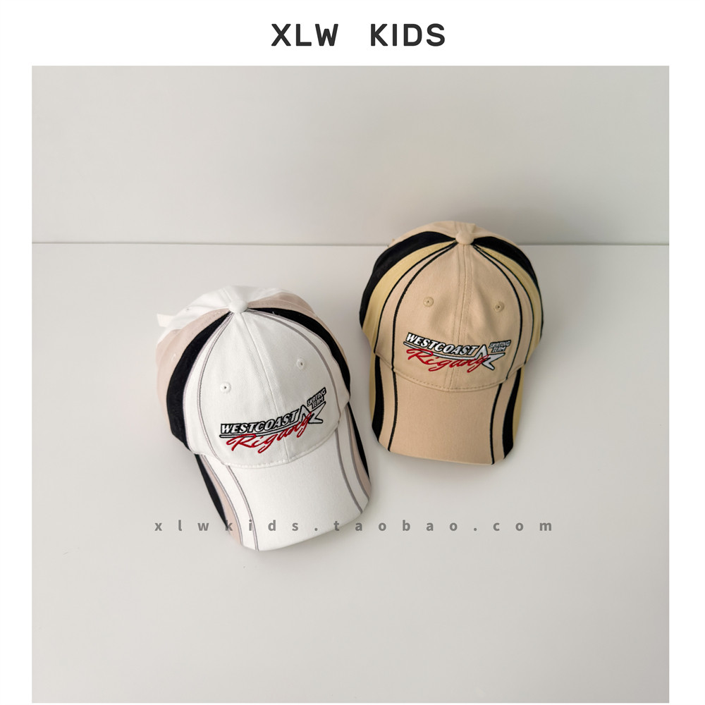 春夏新款儿童棒球帽美式拼色鸭舌帽男女宝宝亲子复古防晒遮阳帽子,童装/婴儿装/亲子装,帽子,淘宝优惠券,粉丝福利购,淘宝优惠卷