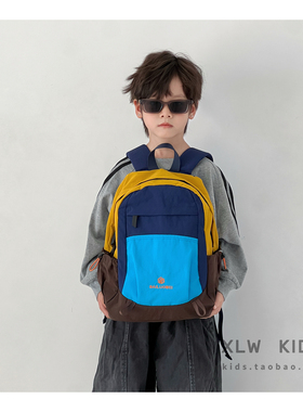 2026新款运动轻便儿童双肩包大容量休闲男女通背包小学生简约书包