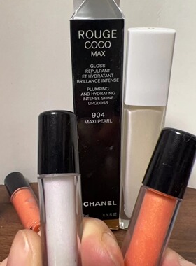 包邮~香奶的~25新品丰唇蜜 904透明嘟嘟唇  908橘色闪片 试色