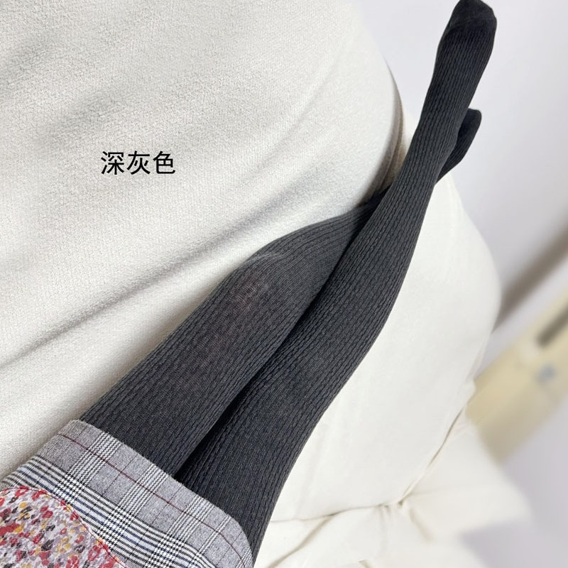 复古提花保暖羊毛连裤袜柔软贴肤
