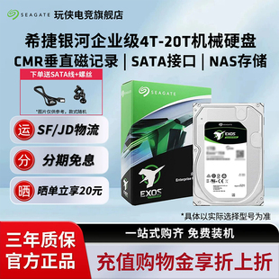 希捷银河企业级硬盘4T//8T//18T内置机械硬盘 大容量企业盘