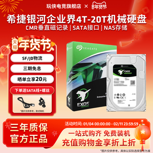 希捷银河企业级硬盘4T//8T//18T内置机械硬盘 大容量企业盘