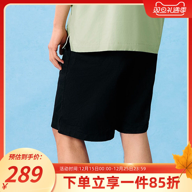 阿迪达斯男款宽松运动短裤