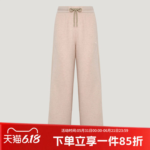阿迪达斯三叶草女款宽松运动裤