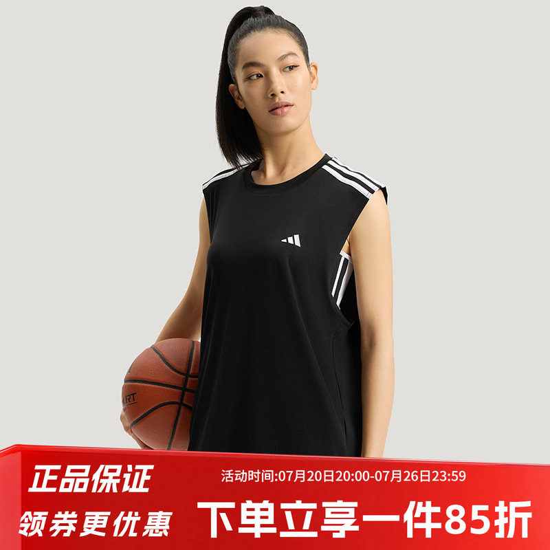 阿迪达斯男装女装夏季新款BB ALWRLD TANK快干篮球运动背心KE5906