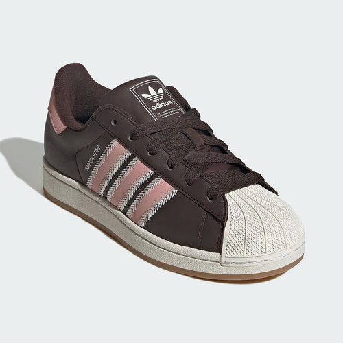 阿迪达斯三叶草女款贝壳头板鞋