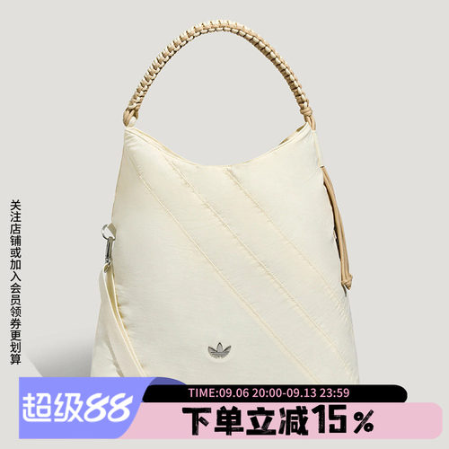 阿迪达斯三叶草女款单肩斜挎包