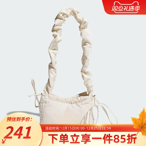 阿迪达斯三叶草女款时尚单肩包