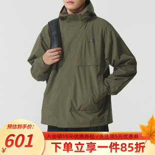 拒水防风运动休闲连帽夹克KB7625 新款 阿迪达斯外套男装 2025秋季