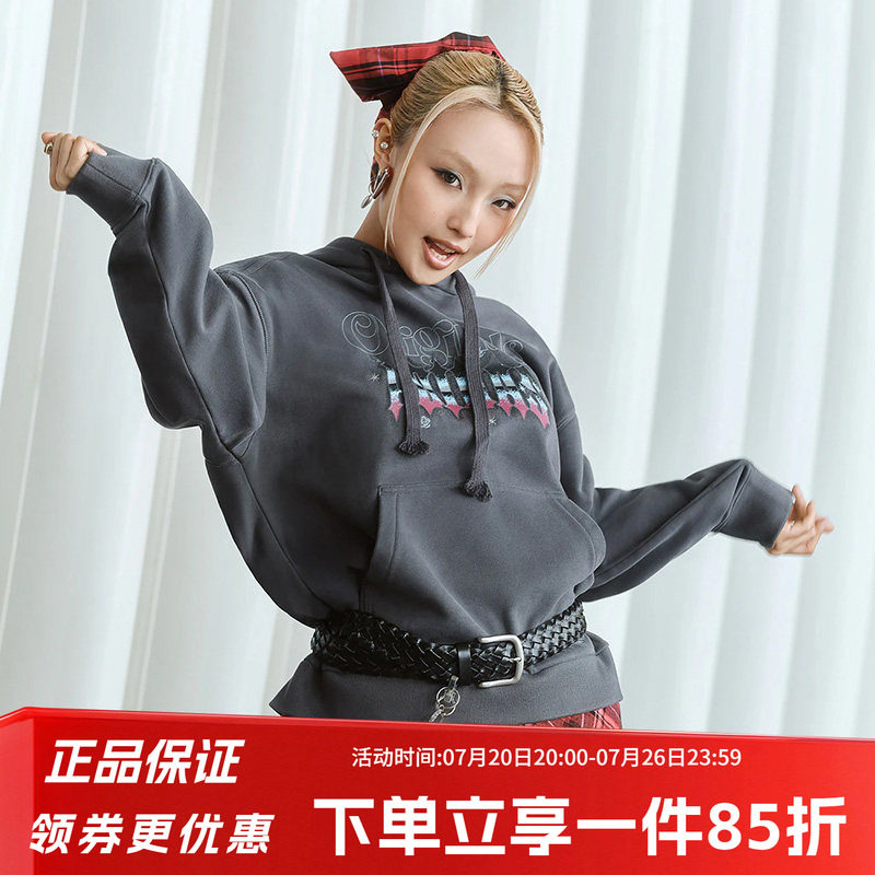 阿迪达斯三叶草男装女装2026春季新款运动连帽卫衣套头衫KT6373