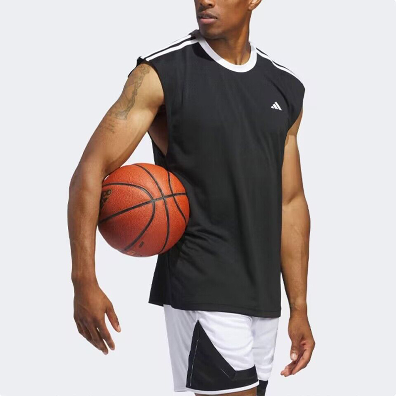 阿迪达斯男款篮球运动背心