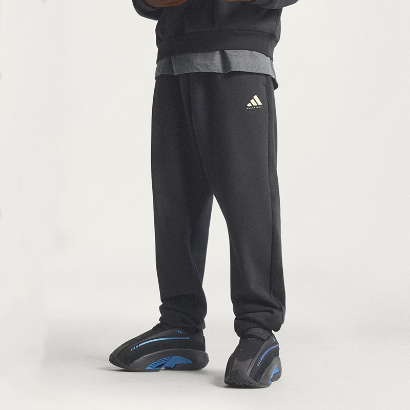 阿迪达斯男女同款运动裤