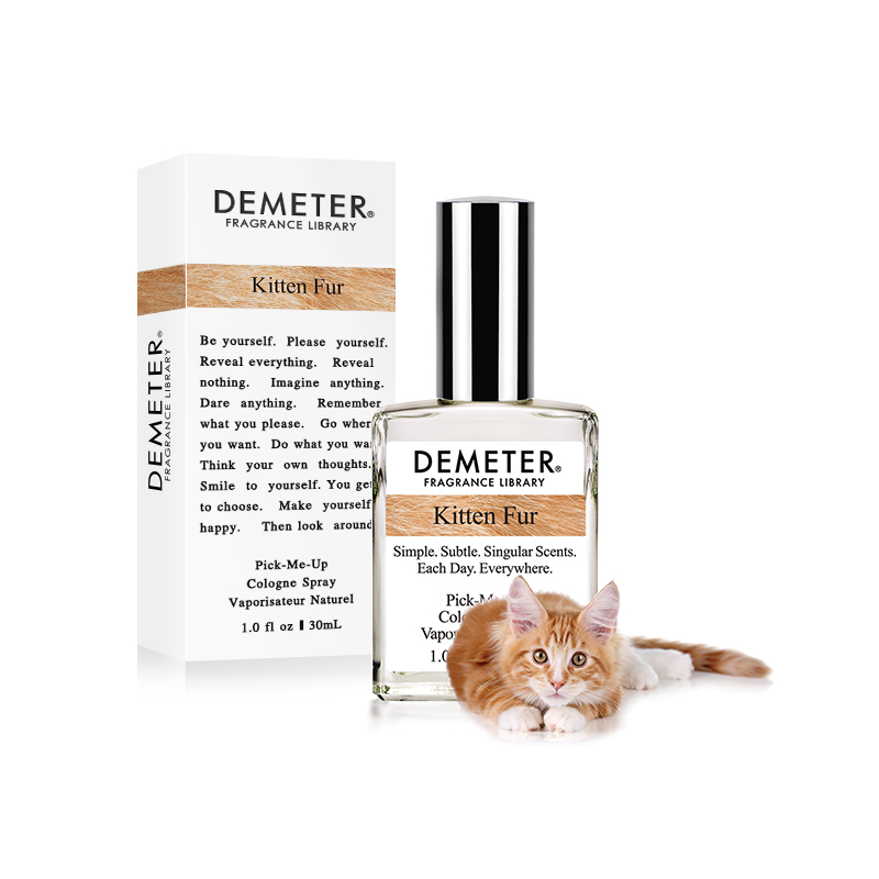 原装正品 Demeter帝门特小奶猫小猫毛皮奶香味中性淡香水女士30ml