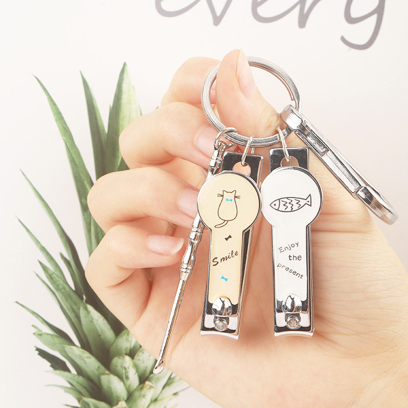 小清新指甲刀钥匙扣指甲剪耳勺套装便携新款耐用ins风少女心,家庭/个人清洁工具,指甲钳,淘宝优惠券,粉丝福利购,淘宝优惠卷