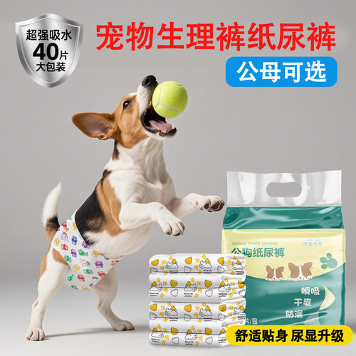 狗狗尿不湿公狗通用姨妈巾卫生巾礼貌裤安全裤母狗生理裤狗纸尿裤