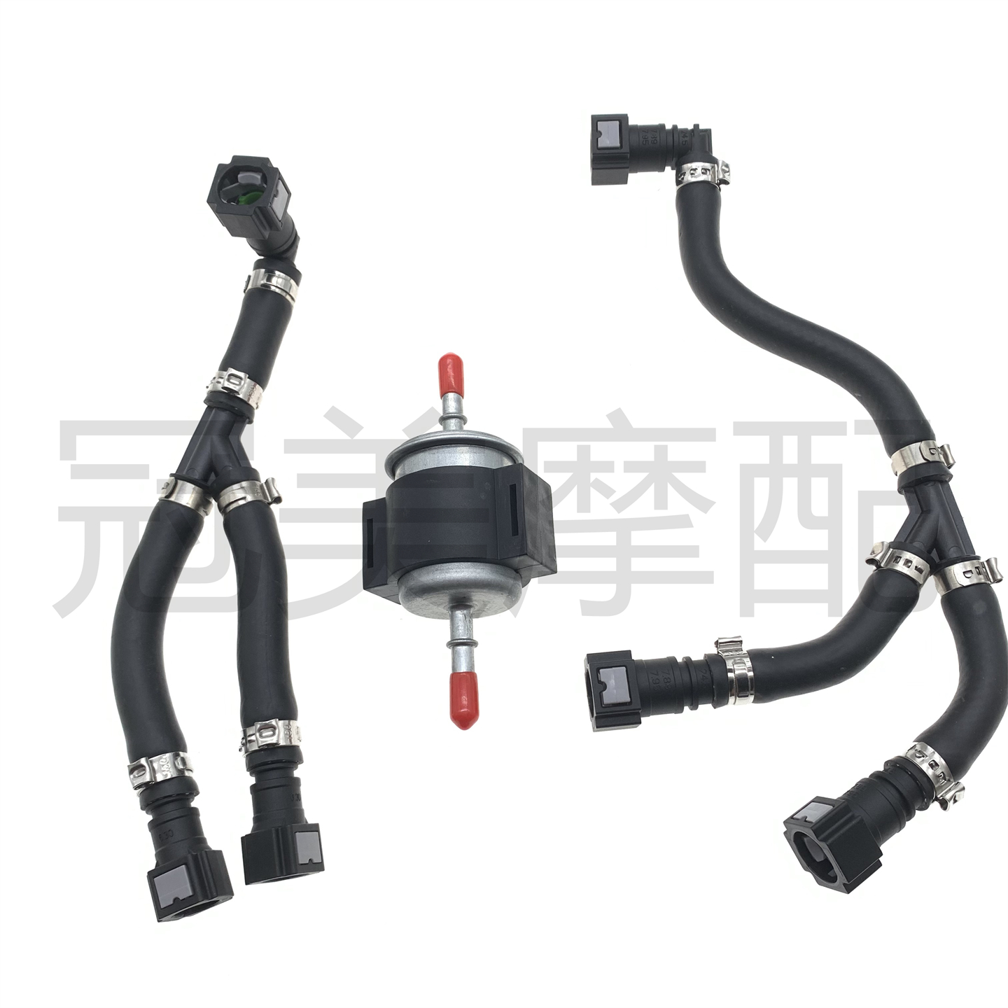 适用钱江巡航者QJ250-J凯威250-L高压油管 油过滤器 油泵油管