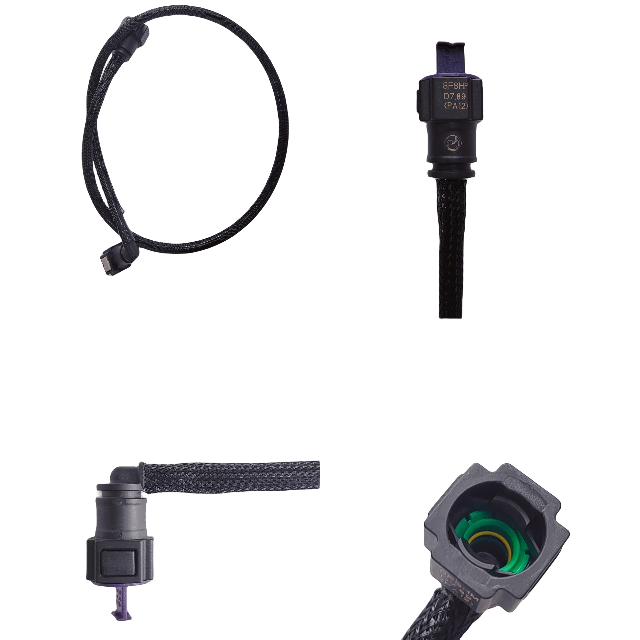 电喷摩托车踏板车高压油管