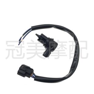 适用轻骑铃木UU125T-2优友UY125T怠速马达 步进电机 电源插头