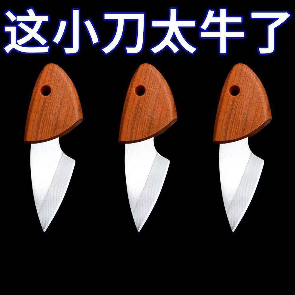 迷你小肥豚不锈钢便携多用水果刀