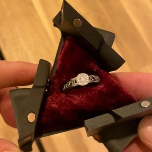 3D打印动能旋转机械戒指盒变形首饰盒求婚魔方创意机盒