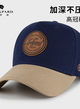 lackpard帽子男大头围棒球帽加大加深户外深顶鸭舌帽硬顶纯棉秋冬