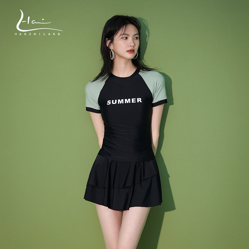 分体泳衣女2025新款游泳馆专用遮肚显瘦保守裙式运动遮肉游泳装女,运动/瑜伽/健身/球迷用品,分体泳衣,淘宝优惠券,粉丝福利购,淘宝优惠卷