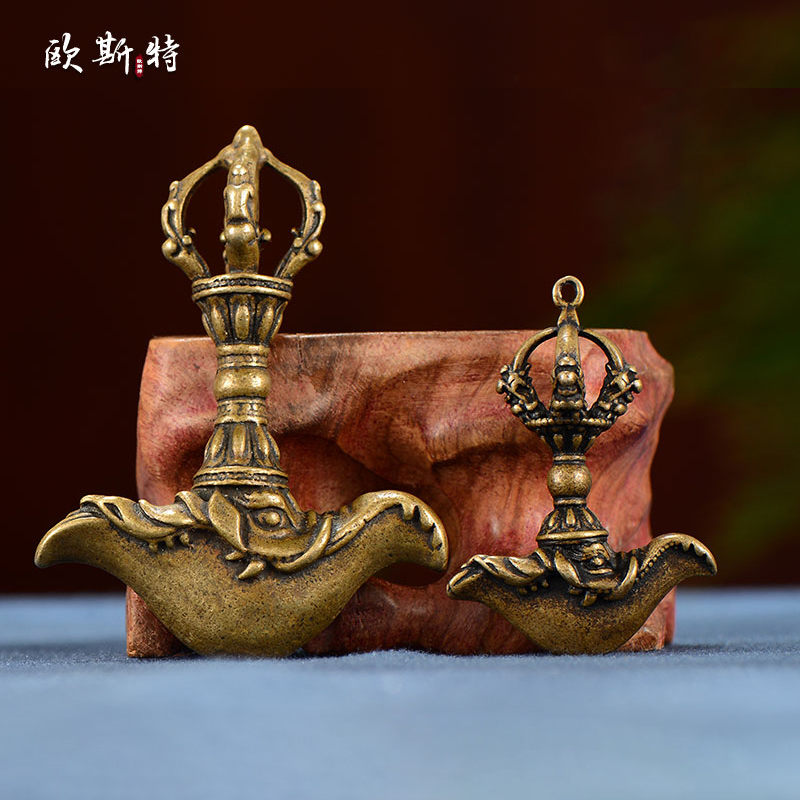 欧斯特铜做旧吊坠项链配饰