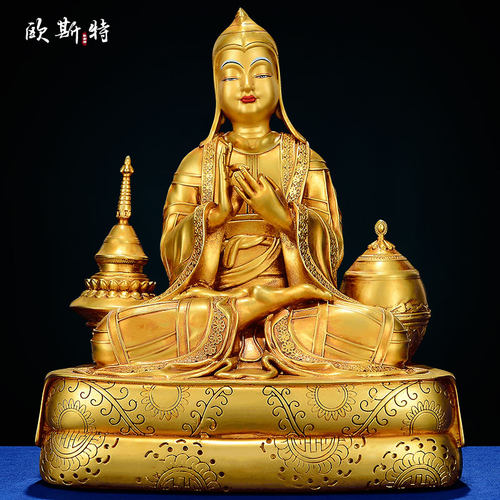 欧斯特铜室内摆件立体雕花工艺